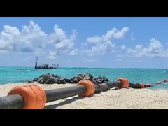 ДН315 HDPE трубы плавают с PE корпуса и высокой плотности ПУ пены заполнения внутри