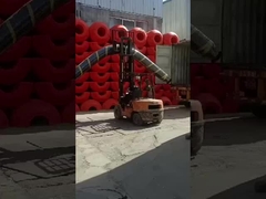 Оранжевый или желтый плавучий элемент для труб из HDPE с хорошей гибкостью, стойкостью к старению > 150N