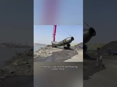 Устойчивый к абразии черный самоплавающий шланг фланги / Camlocks гибкий легкий резиновый шланг